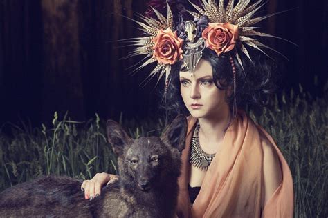 The ancient rituals of witches and the transformation into powerful and terrifying beasts